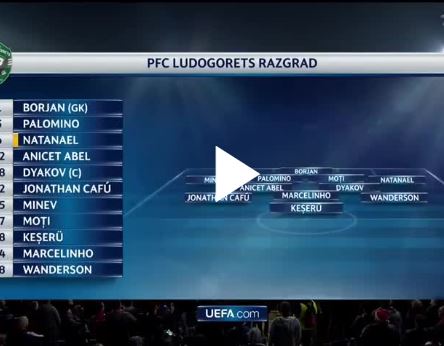 Ludogorets Razgrad 2 - 3 Arsenal (vòng bảng Champions League)