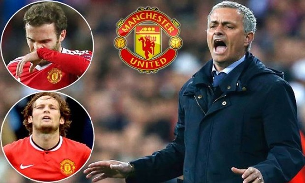 Ảnh bài viết Mourinho nổi sung, không khí u ám bao trùm M.U