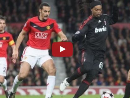 Ảnh bài viết Màn trình diễn của Ronaldinho vs Manchester United 