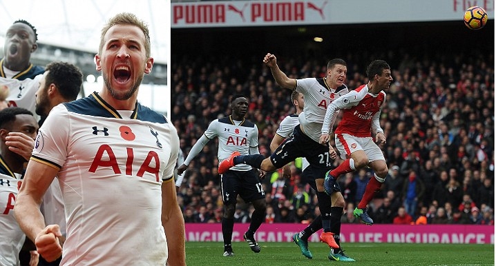 Tottenham ghi bàn hộ, Arsenal vẫn không thể thắng vì Harry Kane