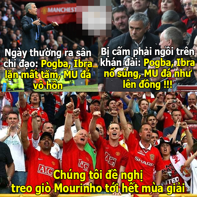 Ảnh chế: M.U đòi "treo giò" Mourinho hết mùa giải; Rooney "cân tất cả" trong bom tấn Tây MU Ký