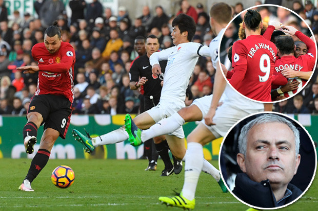 Ảnh bài viết Ibra tung võ, Mourinho lạnh lùng nhìn Pogba ghi bàn