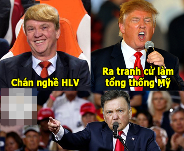 Ảnh chế: Pháo thủ nhận bảo kê tuyệt đối; Tiến sĩ gây mê Louis Donald Gaal càn quét Ngoại hạng Anh