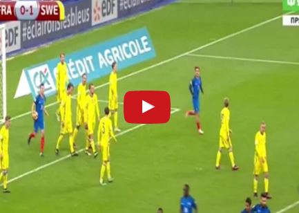 Ảnh bài viết Pháp 2-1 Thụy Điển (vòng loại World Cup)