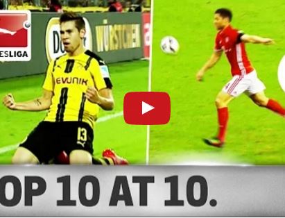 Ảnh bài viết 10 bàn thắng đẹp nhất sau 10 vòng đầu Bundesliga