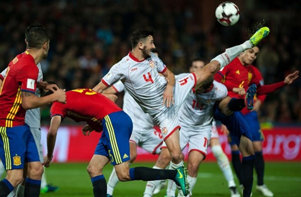 Chơi đơn diệu, nhưng Tây Ban Nha vẫn dễ dàng 'hủy diệt' Macedonia