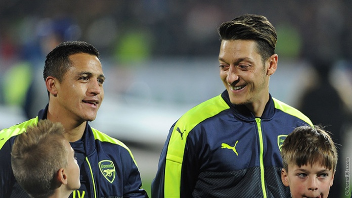 Ảnh bài viết Alexis Sanchez & Mesut Oezil: Sự kết hợp hoàn hảo