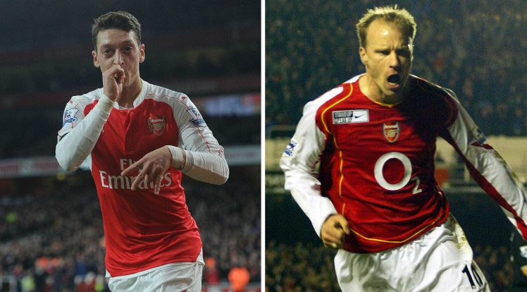 Bergkamp là quá khứ, Oezil là hiện tại