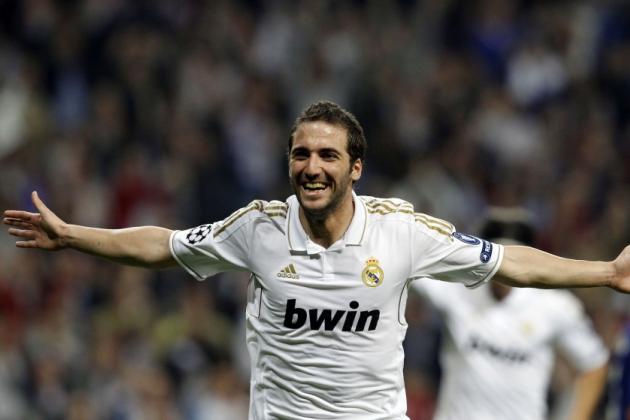 Ảnh bài viết Gonzalo Higuain khi còn khoác áo Real Madrid