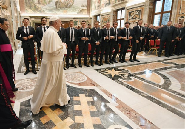 Tuyển Đức lịch lãm đến diện kiến Giáo hoàng Francis