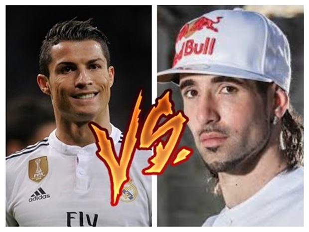 Ảnh bài viết Cristiano Ronaldo đọ tài vua bóng đá đường phố Sean Garnier 
