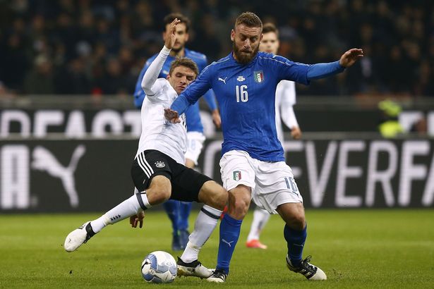 Thử nghiệm đội hình, Italia hòa nhạt nhẽo với Đức