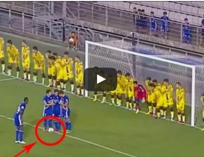 Ảnh bài viết Những pha dàn xếp đá phạt gián tiếp thú vị nhất