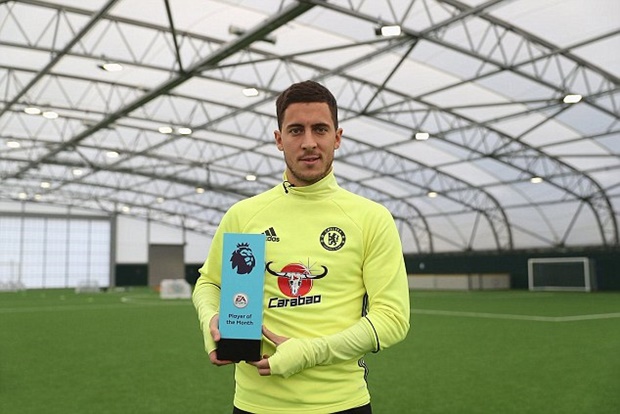 Ảnh bài viết Eden Hazard hoàn tất cú đúp tháng 10 cho Chelsea