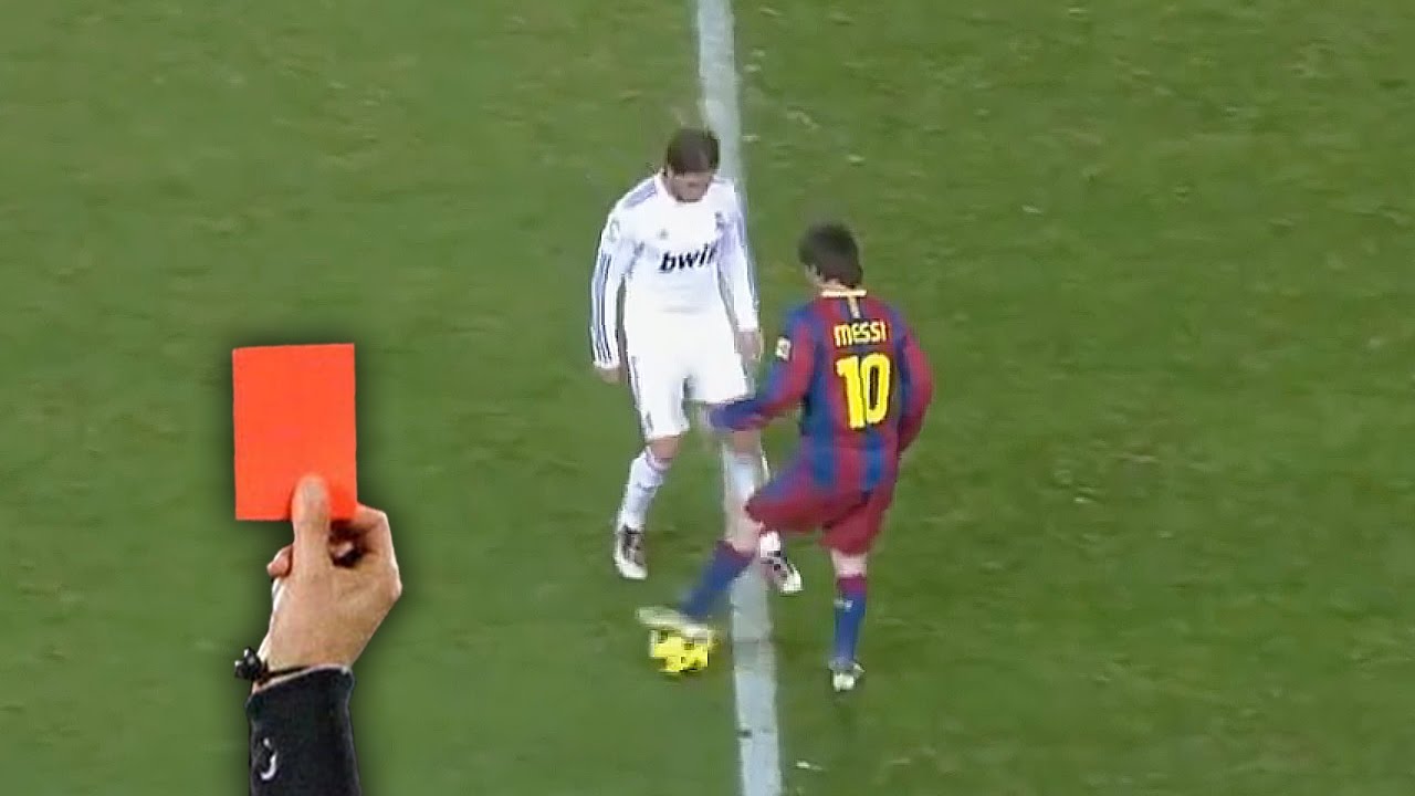 Ảnh bài viết Top 10 thẻ đỏ trong lịch sử El Clasico