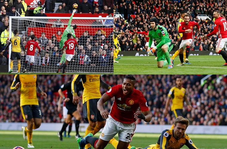 Ảnh bài viết Cech, trọng tài và 'siêu dự bị' Giroud ngăn MU thắng Arsenal