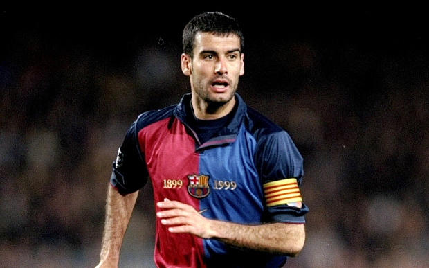 Ảnh bài viết Tài năng chơi bóng của Pep Guardiola trong quá khứ