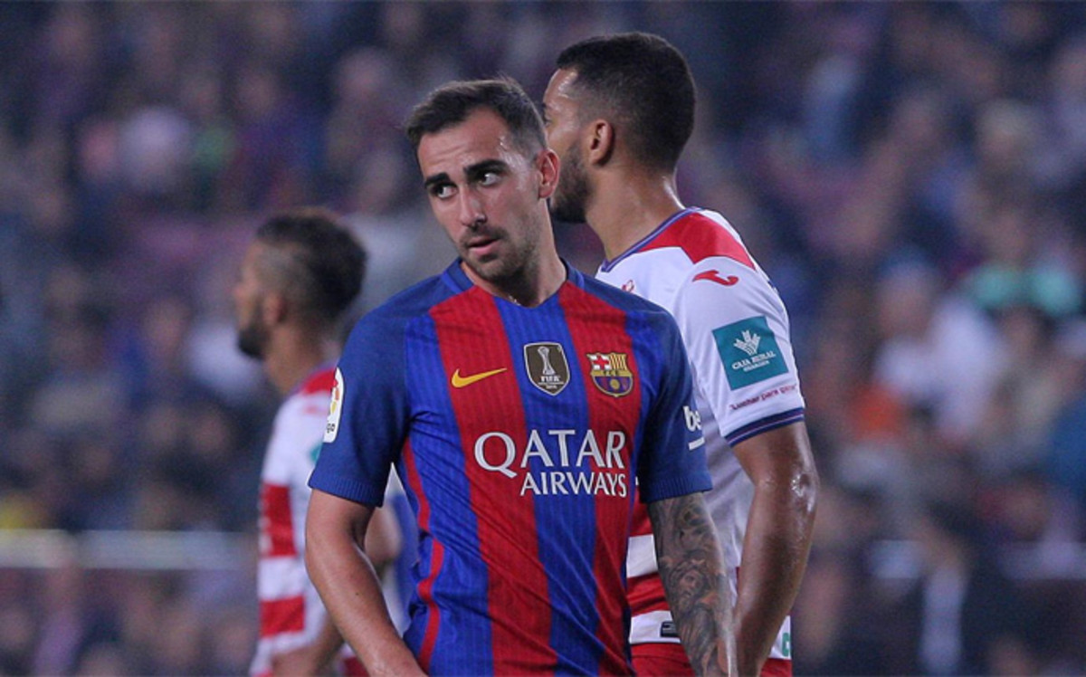 Bằng chứng Paco Alcacer "mất tích" trận gặp Malaga