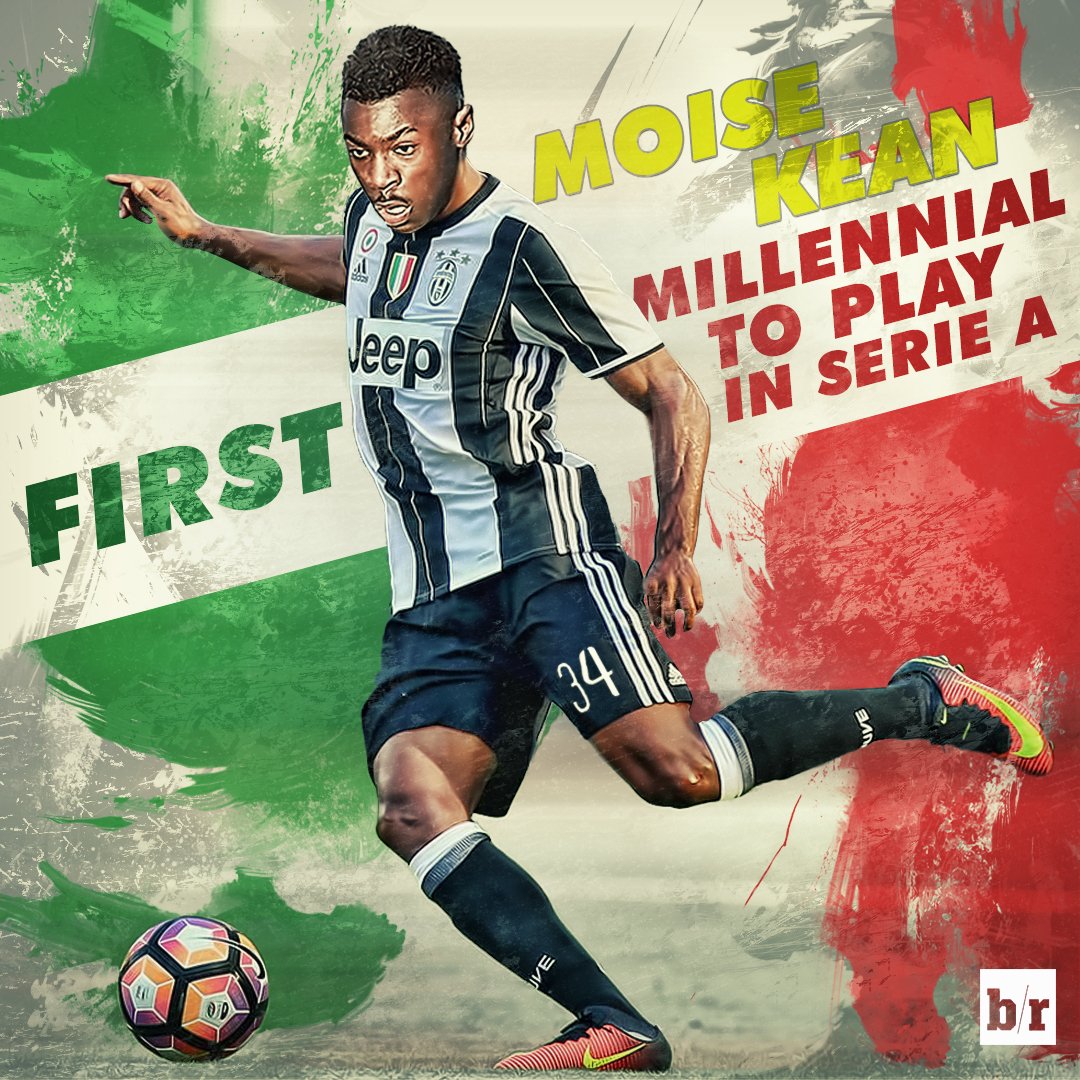 Moise Kean - Cầu thủ 2000 đầu tiên của Serie A