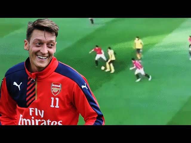 Ảnh bài viết Tình huống Mesut Oezil xỏ háng Carrick (M.U 1-1 Arsenal)