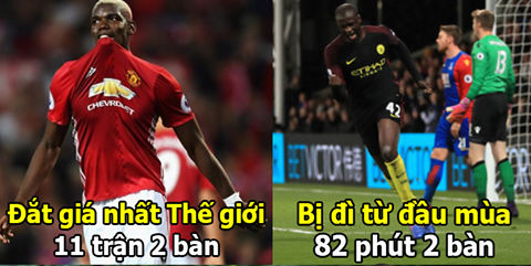 Ảnh bài viết Toure tỏa sáng, Pogba liền 'hứng đá' từ dư luận