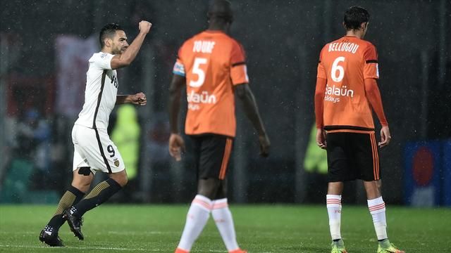 Vòng 13 Ligue 1: Falcao góp công giúp Monaco soán ngôi Nice