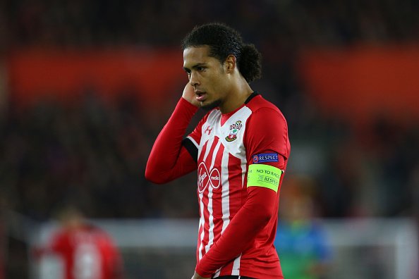 Virgil van Dijk - tường Tulip thép của Southampton