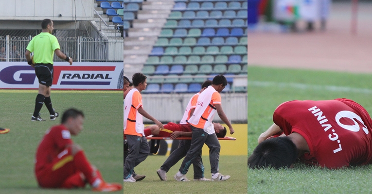 Ảnh bài viết ĐT Việt Nam nằm la liệt sau màn kung-fu của ĐT Malaysia