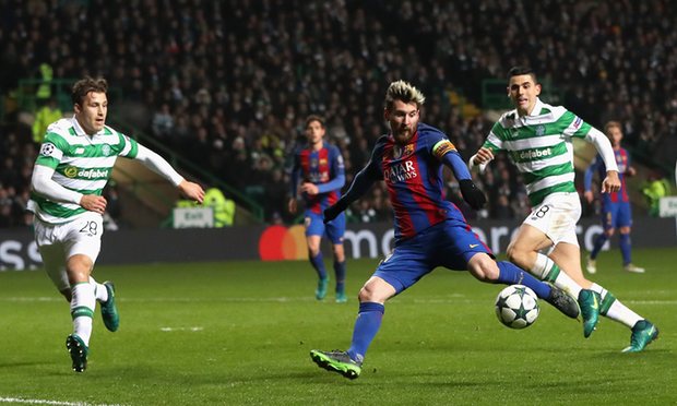 Messi củng cố vị trí 'vua phá lưới', Barca thắng dễ trên đất Scotland