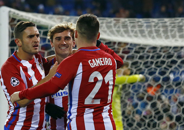 Song sát Pháp tỏa sáng, Atletico Madrid chễm chệ ngôi đầu