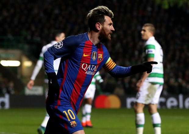 Thắng nhẹ Celtic, Messi và Barcelona cùng lên đỉnh 