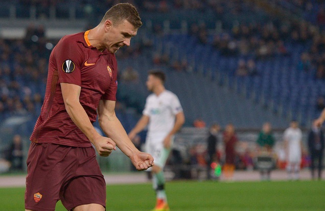Video: AS Roma 4-1 Plzen (Lượt 5, bảng E Europa League 2016/17)