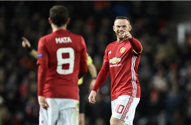 Rooney 'nổ súng' mở màn cho đại tiệc bàn thắng tại Old Trafford