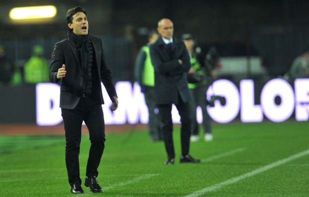 Montella nổi điên trong phòng thay đồ khi Milan suýt hòa Empoli