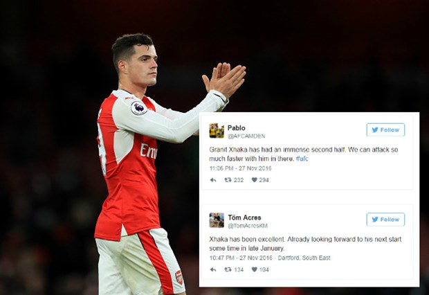 Ảnh bài viết NHM Arsenal: 'Xhaka cần ra sân đá chính vào mỗi tuần'