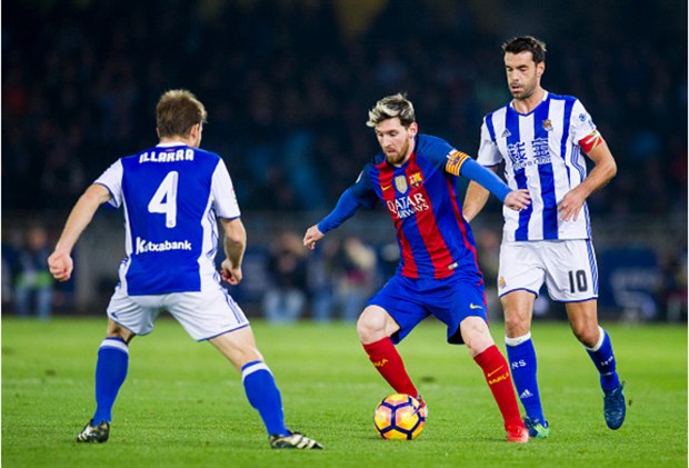 Messi ghi bàn nhưng vẫn không 'cứu' được Barcelona