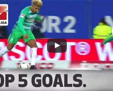 Ảnh bài viết Top 5 bàn thắng đẹp nhất vòng 12 Bundesliga