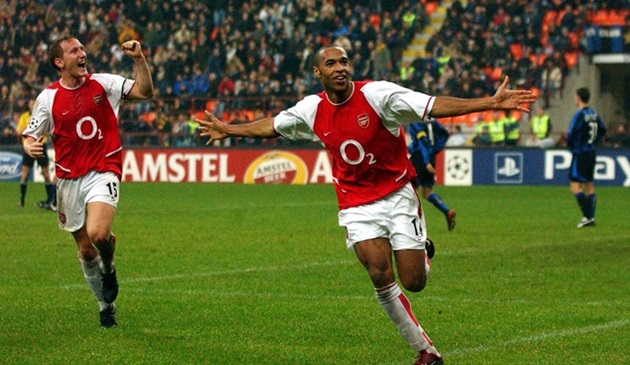 Ảnh bài viết Arsenal từng hạ gục Inter Mian 5-1 ngay tại Giuseppe Meazza