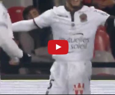 Siêu phẩm của Younes Belhanda giúp Nice đánh bại Guingamp