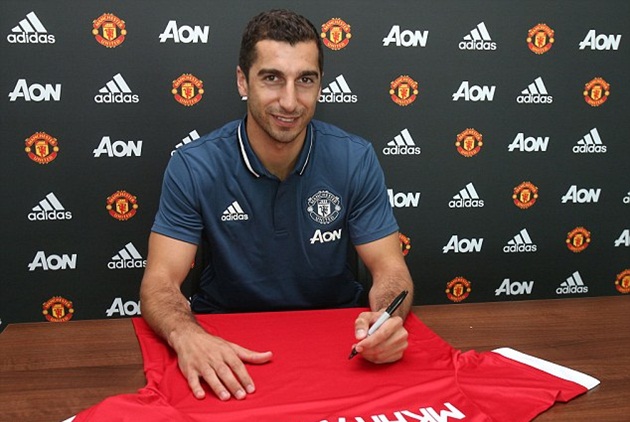 Ảnh bài viết Tiết lộ thú vị việc Mkhitaryan gia nhập Man Utd