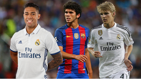 Những cầu thủ trẻ đáng mong chờ nhất của Real Madrid và Barca