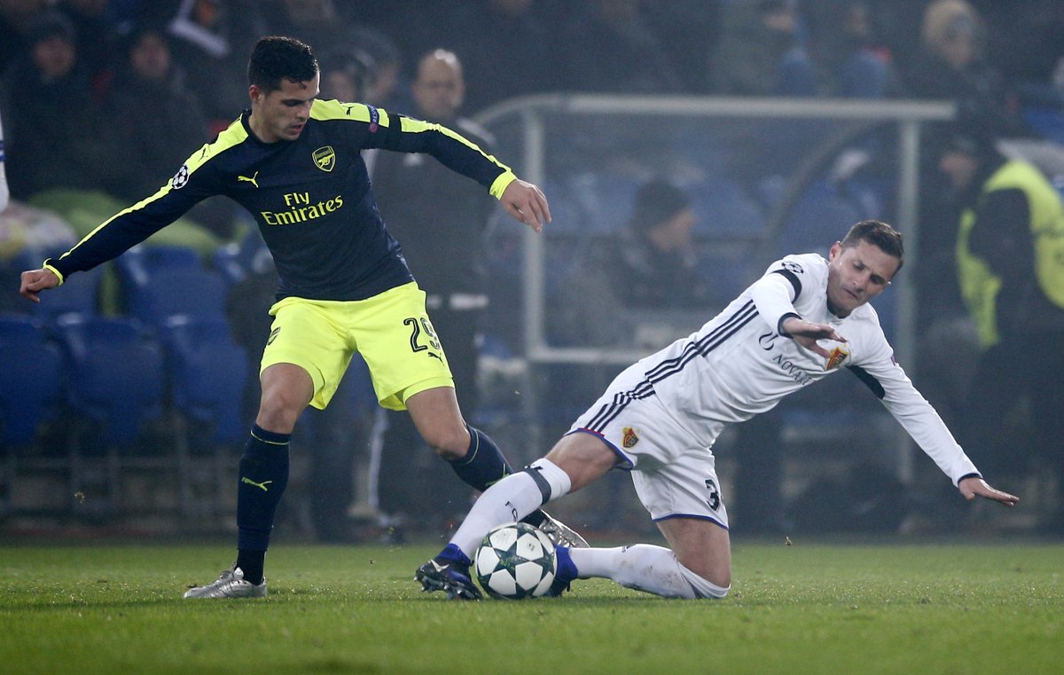Ảnh bài viết Granit Xhaka chói sáng trong trận Basel