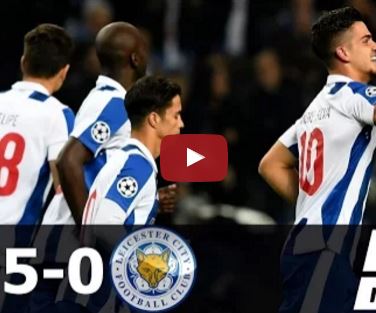 Ảnh bài viết FC Porto 5 - 0 Leicester City (vòng bảng Champions League)