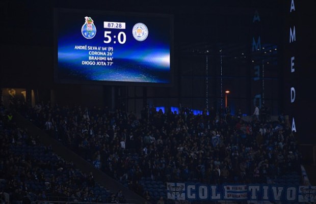 Hết động lực, Leicester chấp nhận 'thảm bại' trước Porto