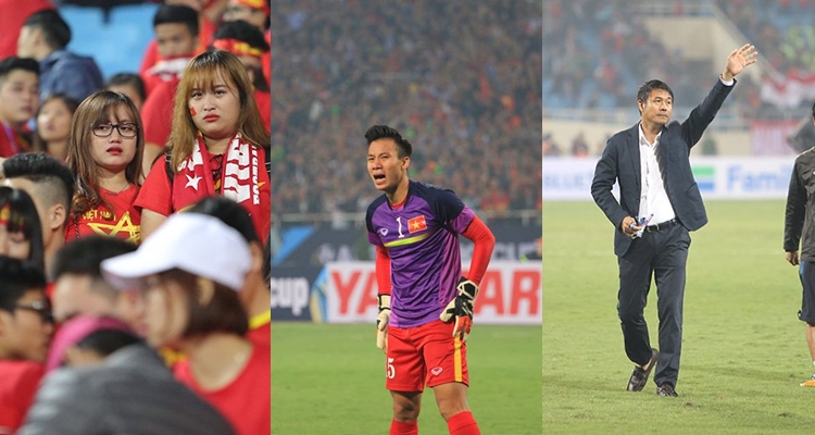 Ảnh bài viết Thầy trò Hữu Thắng nghẹn ngào, fan nữ đẫm lệ vì tuyển Việt Nam