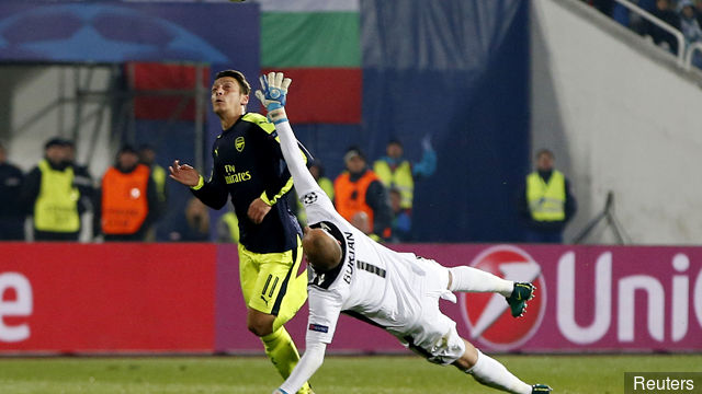 Ảnh bài viết Siêu phẩm của Mesut Oezil goal vs Ludogorets