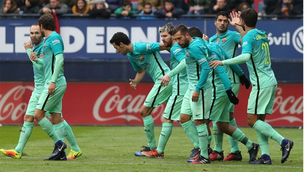 Chấm điểm Barca - Osasuna: Messi rực sáng