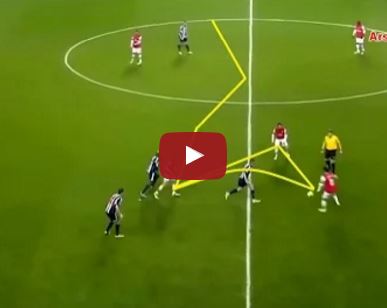 Ảnh bài viết Những pha phối hợp như đá tập của Arsenal