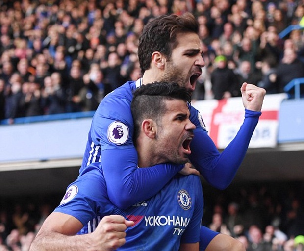 Ảnh bài viết Bàn thắng đưa Chelsea độc chiếm ngôi đầu của Diego Costa