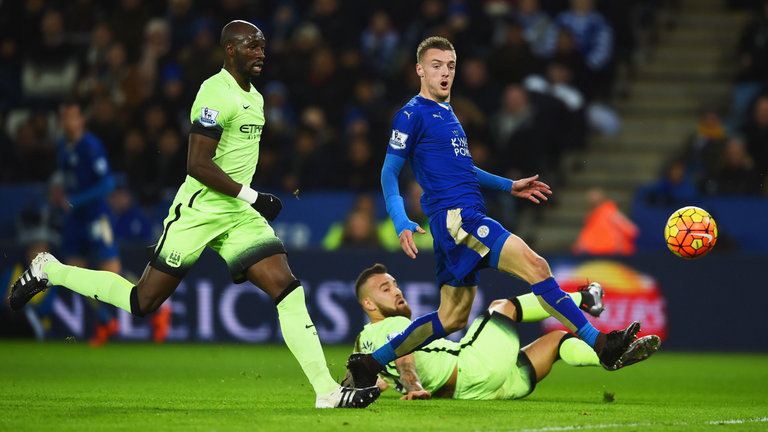 Ảnh bài viết Hattrick nhấn chìm Man City của Jamie Vardy